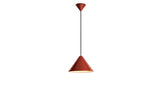 Compass Pendant - Pompeian Red