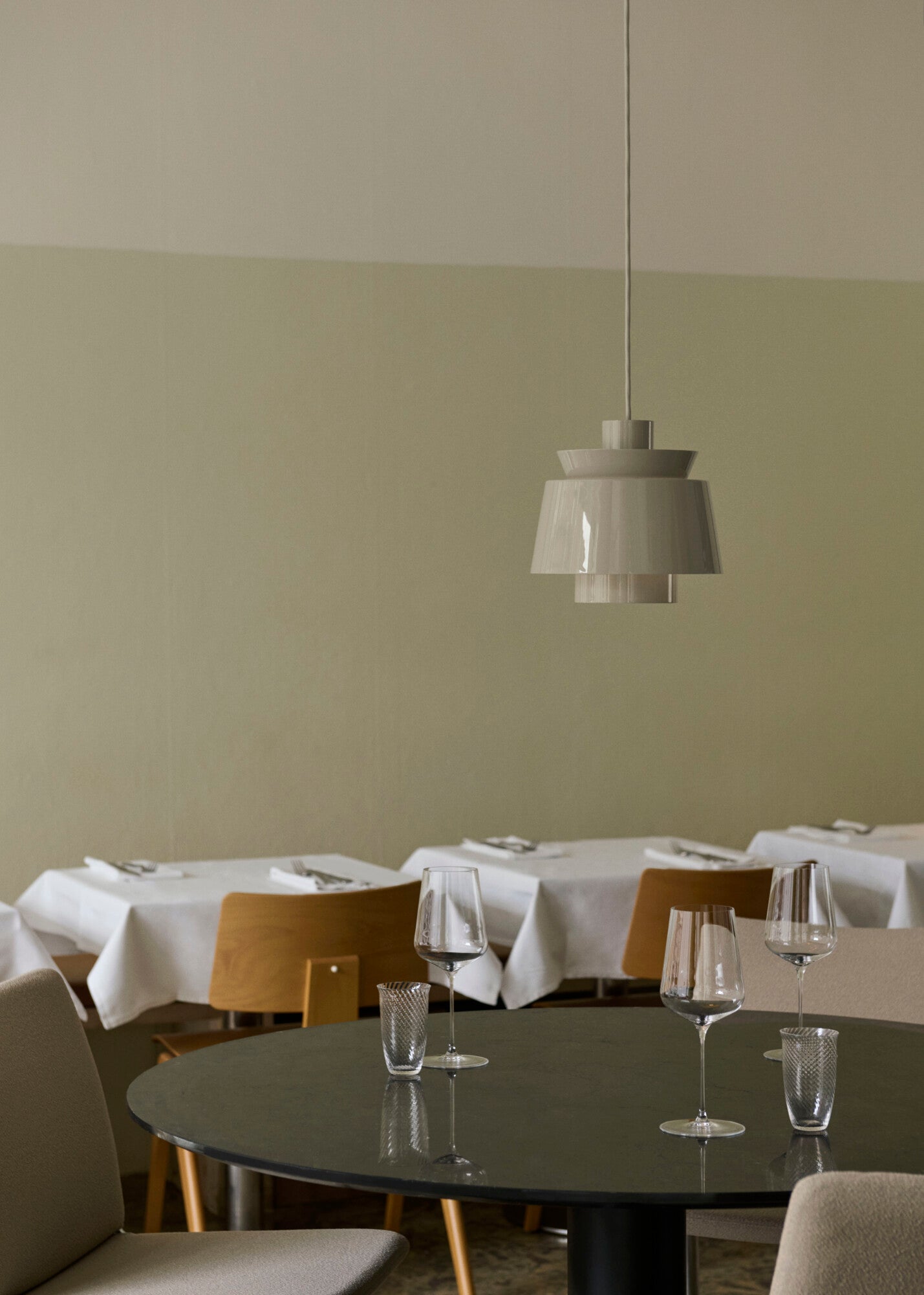 Utzon Pendant JU1 - Grey Beige