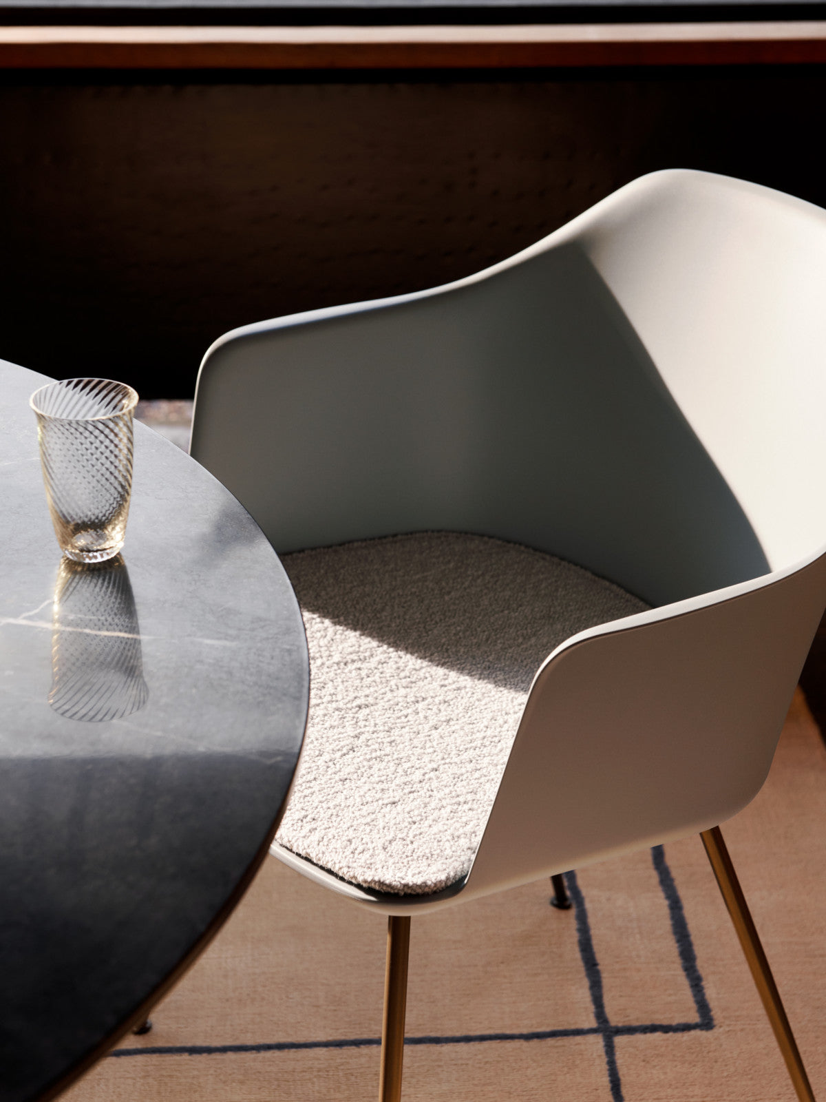 Scaun De Dining Rely HW34 - Sezut Tapitat