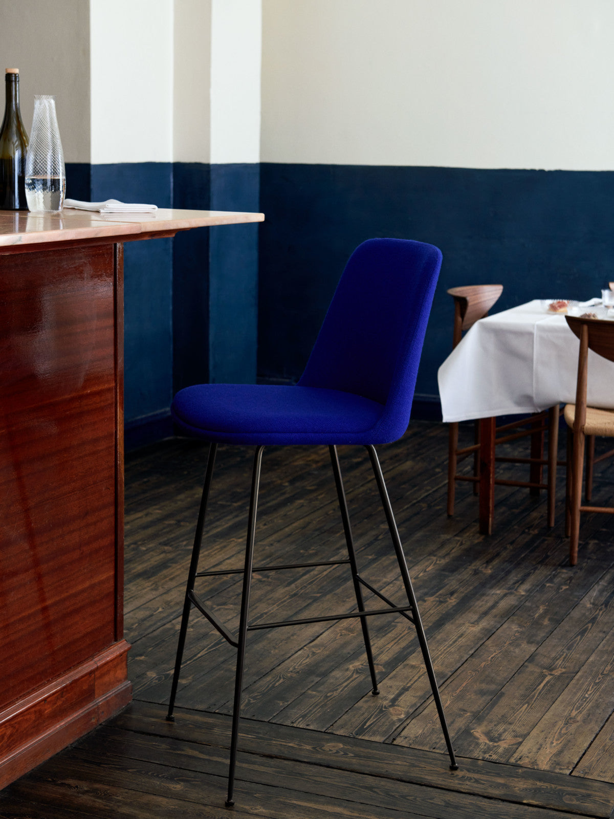 Scaun De Insula Rely HW94 - Complet Tapitat, Cu Perna