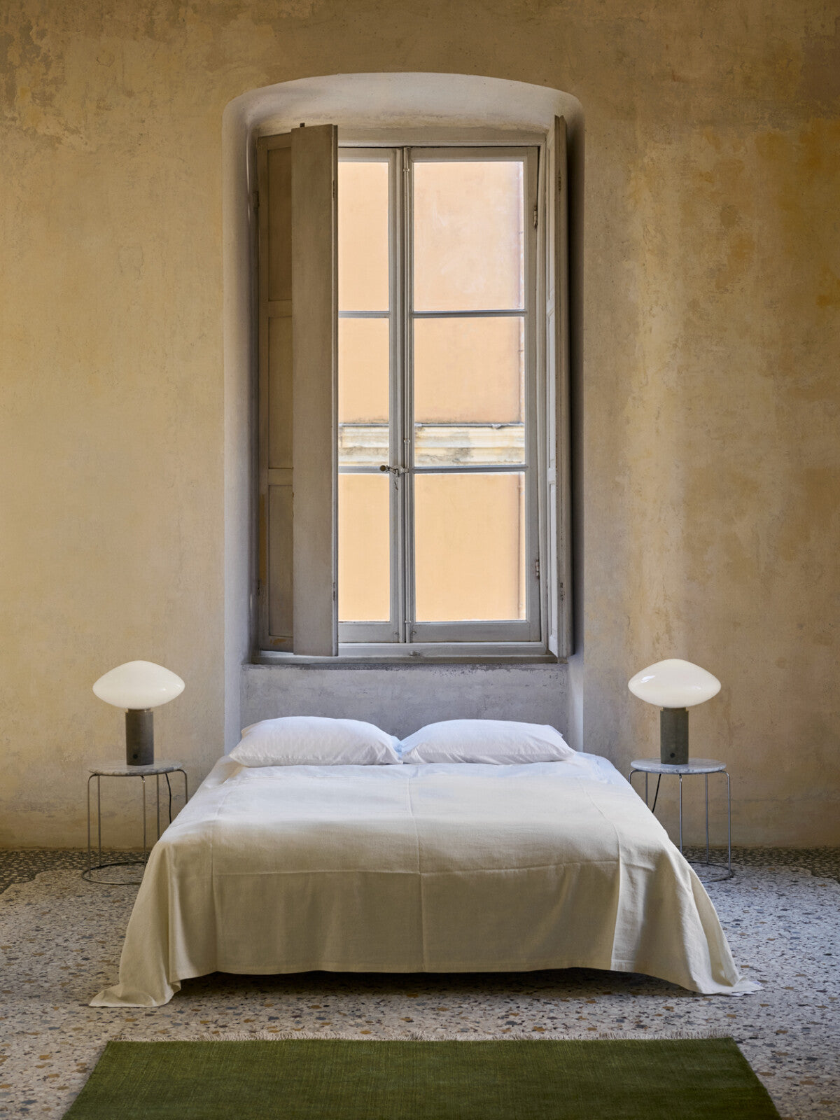 Marble Bianco Carrara Top for Wire Stool VP11