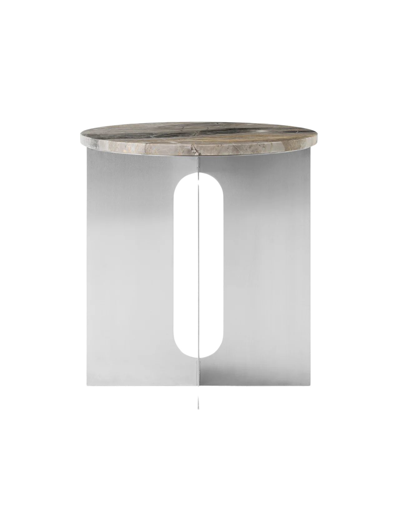 Androgyne Side Table Base - Steel