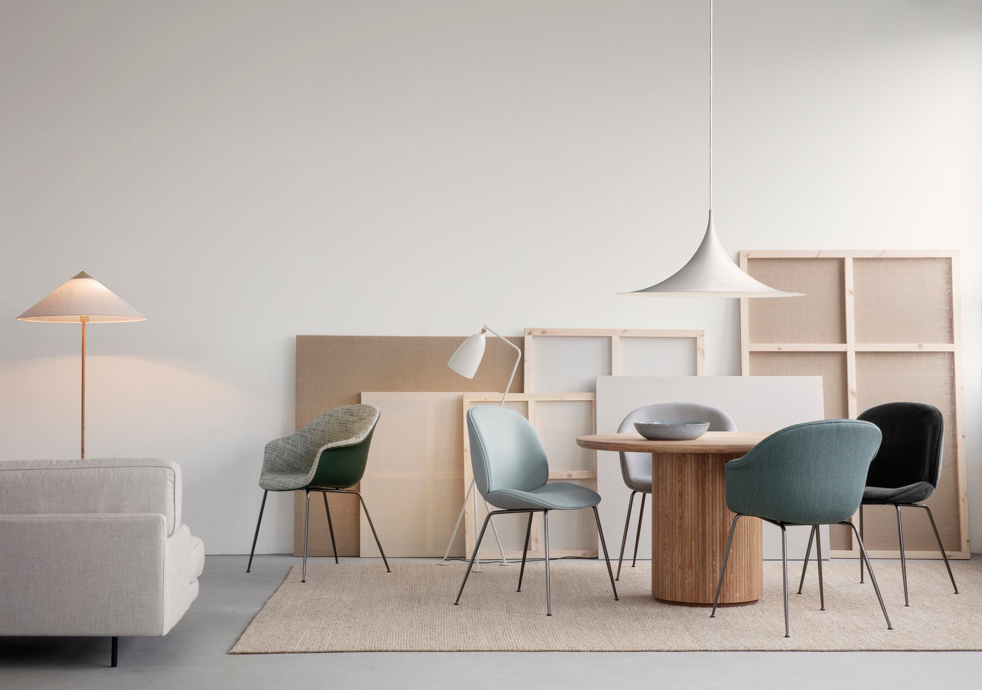 Scaun De Dining Bat - Complet Tapițat