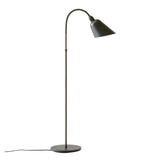 Bellevue AJ7 Floor Lamp - Stone Grey & Bronzed Brass