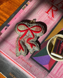 Christmas Kantha Bow Ornament