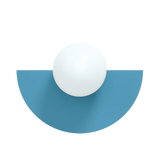 Candy Big Circle 180 S - Wall Lamp