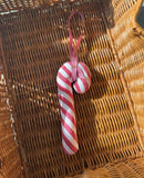 Cane Ornament - Wide Candy Stripes