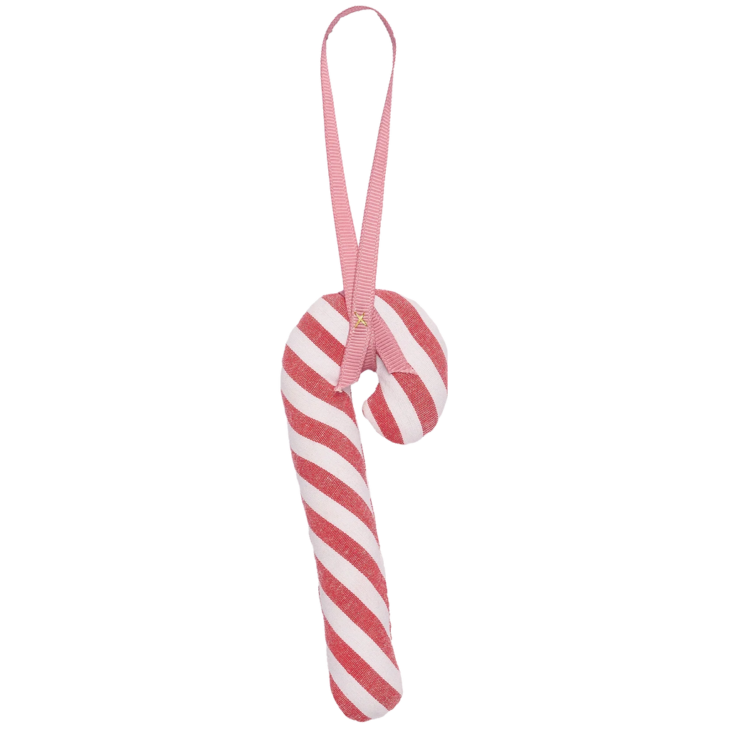 Cane Ornament - Wide Candy Stripes