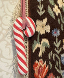 Cane Ornament - Wide Candy Stripes