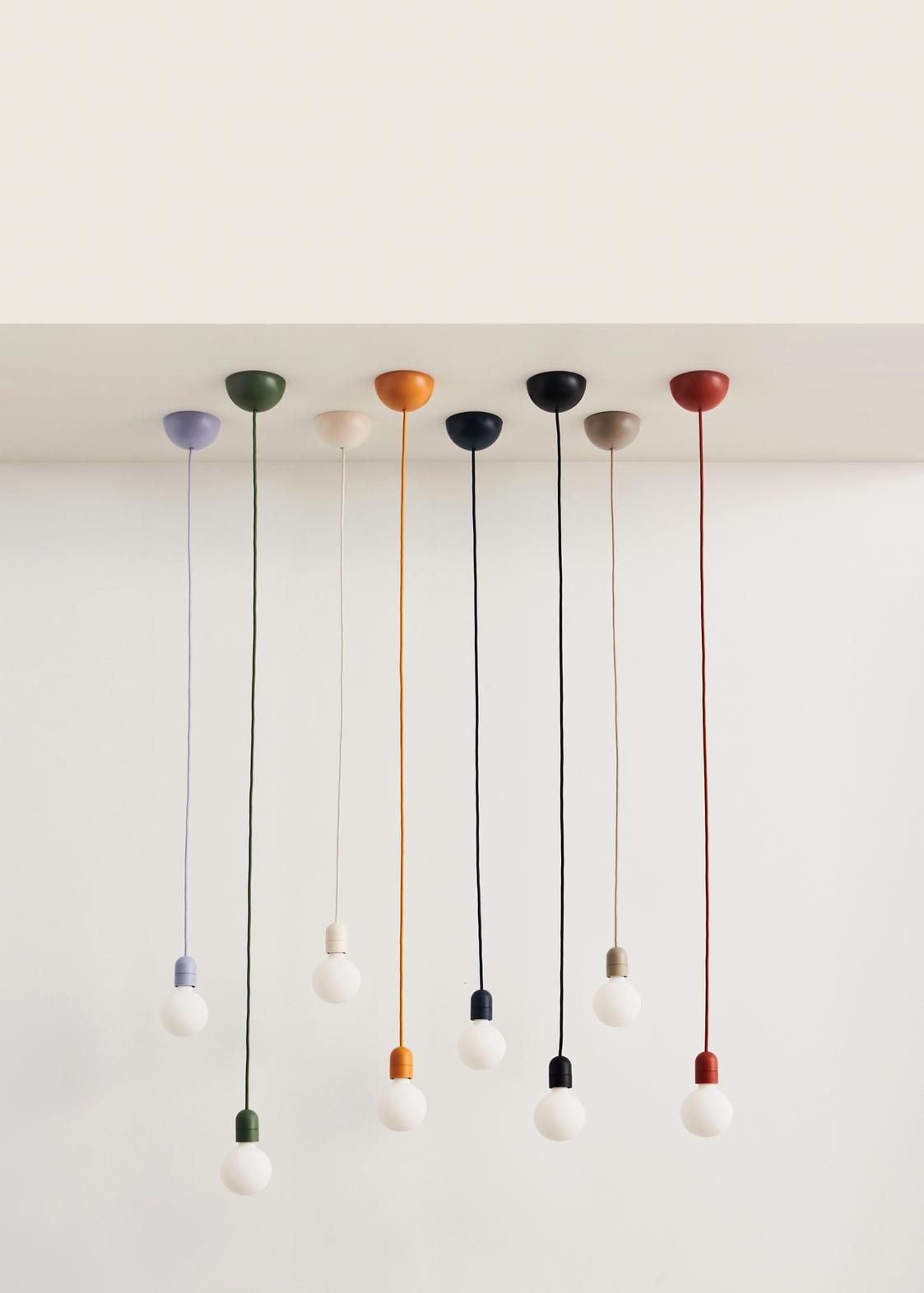 Common Pendant Cord set - Soft black