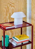 Drome Table lamp - White opal Acrylic