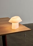 Drome Table lamp - White opal Acrylic