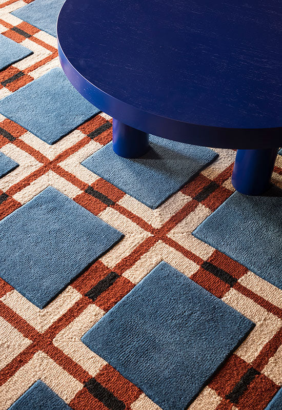 Covor Evelina Kroon Wool - Berry Rain