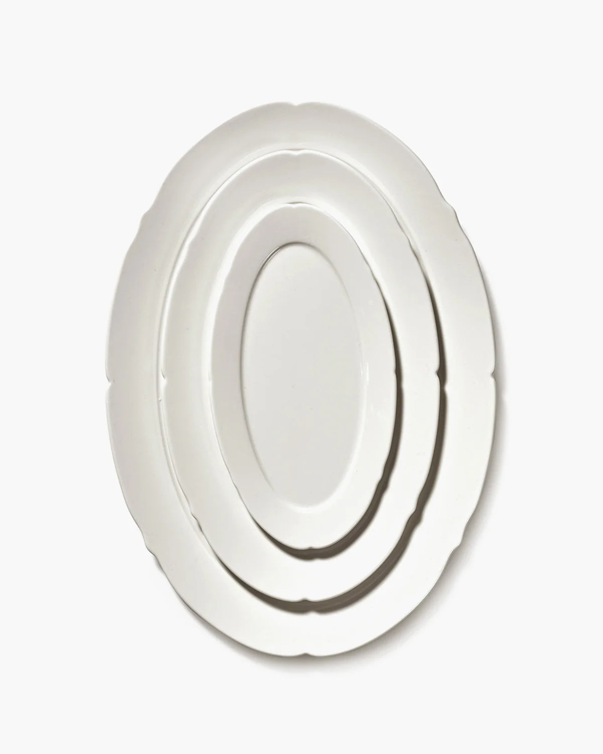 Silhouette Oval Plate L24.5 cm - Set of 4