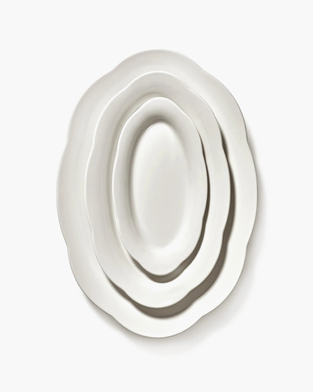 Silhouette Deep Plate Oval L30 cm - Set of 2