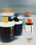 Scented candle S- black - orange Candela 02