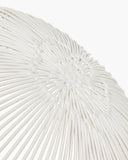 Basket oval white Meo