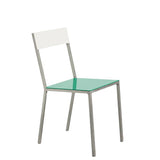 Alu chair green white