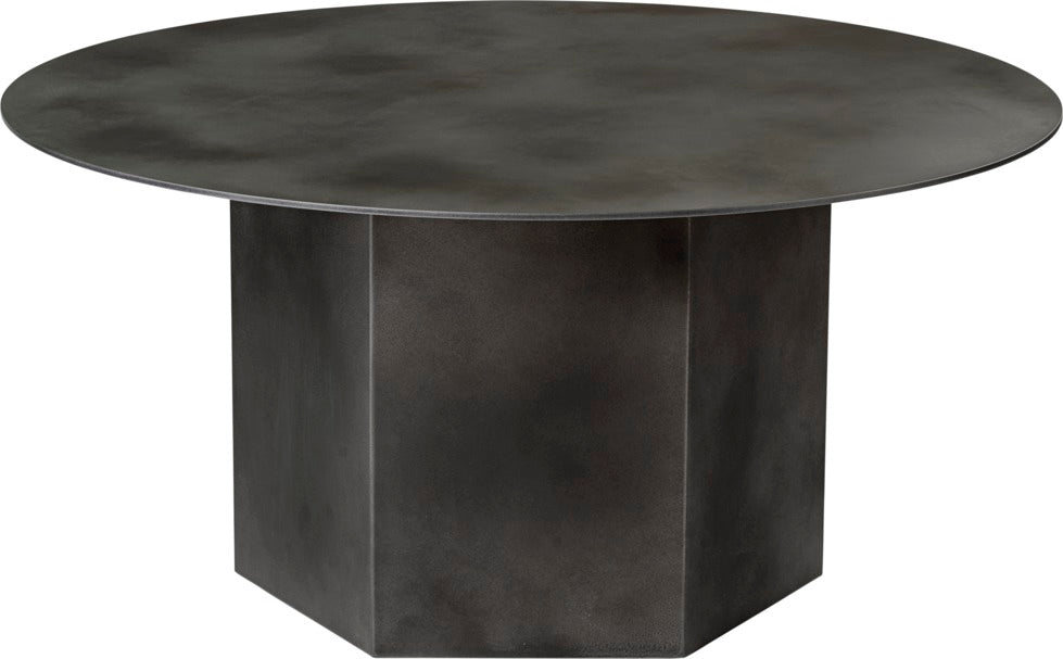 Masă De Cafea Epic Rotundă - Misty Gray Steel