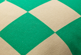 Cushion Checks M - Green/sand