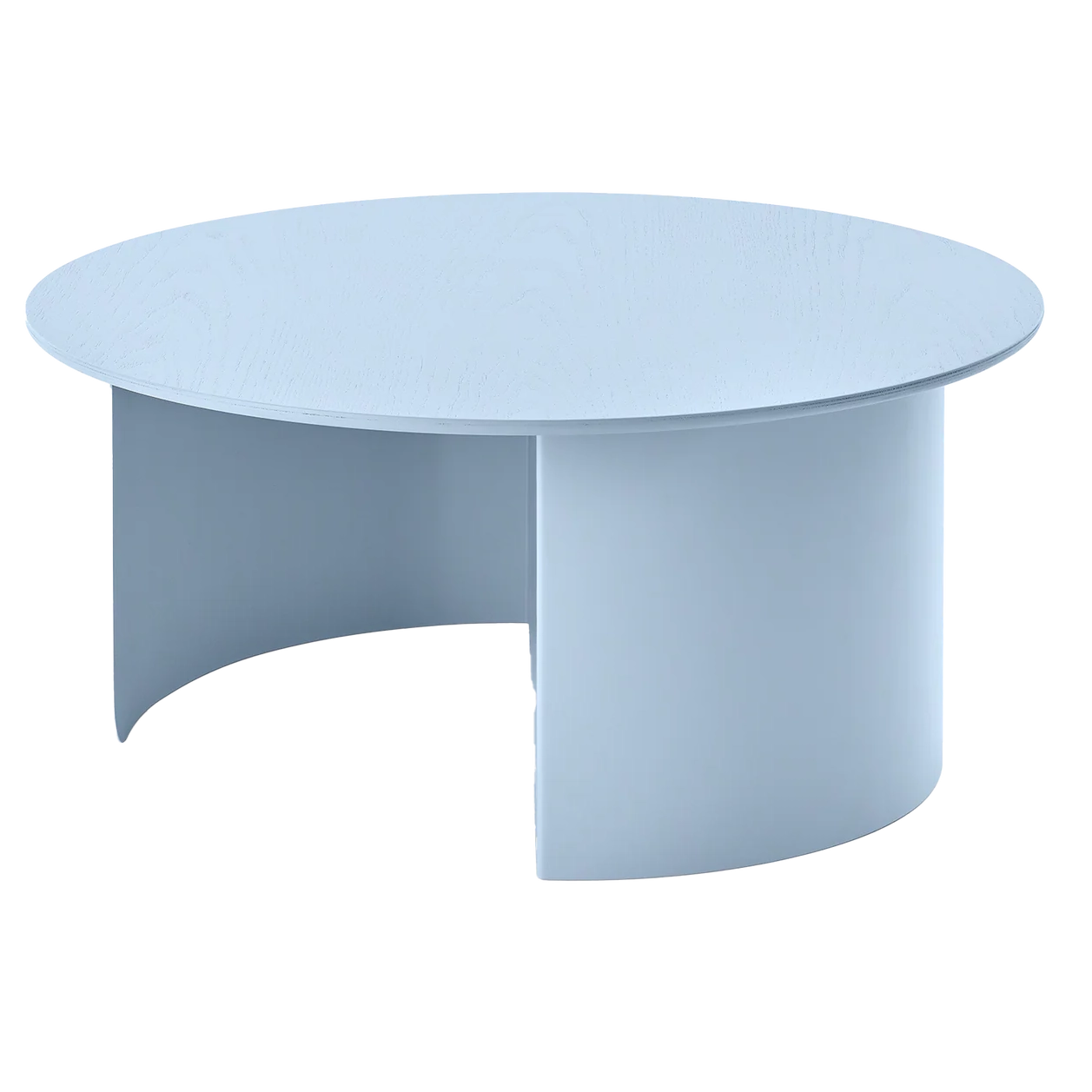 Plateau Coffee Table Round - Ice Blue