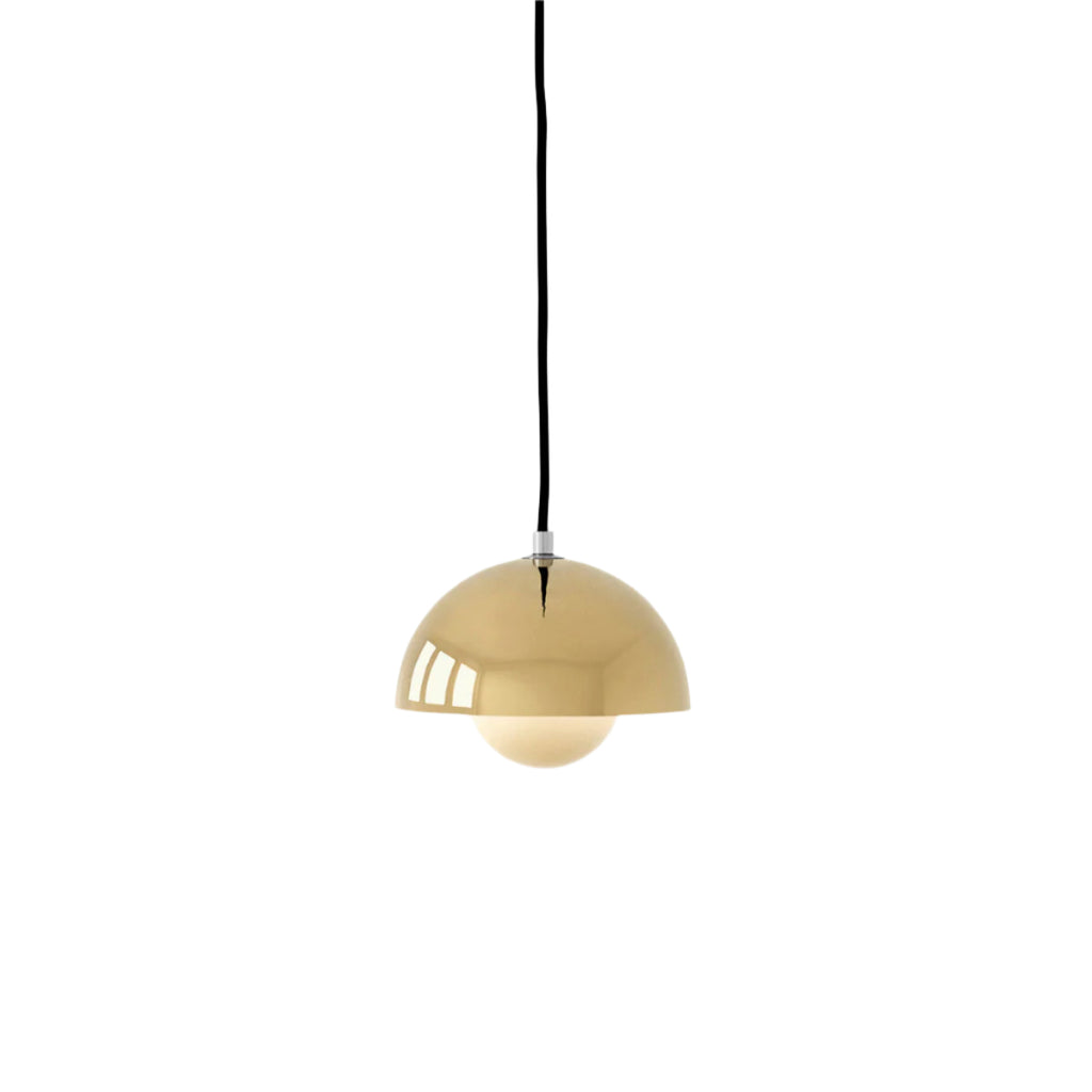 Flowerpot Pendant Extra Small VP10 - Brass