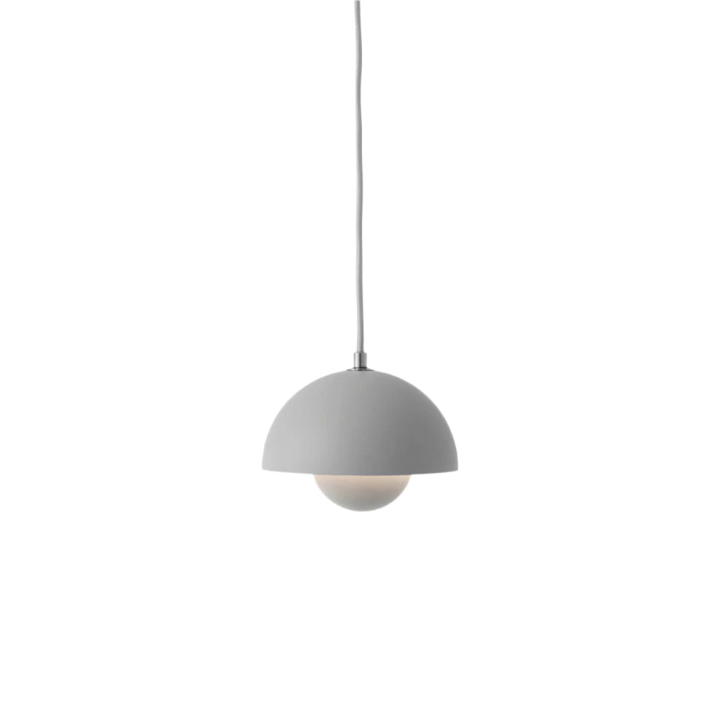 Flowerpot Pendant Extra Small VP10 - Matt Light Grey