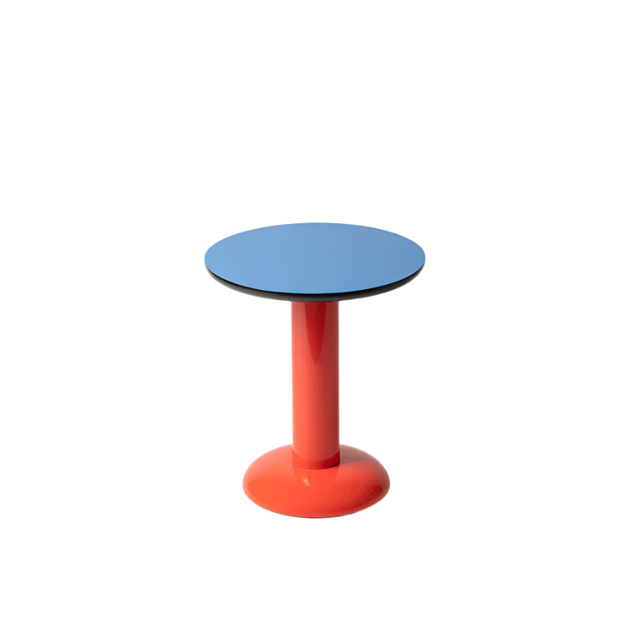 Coffee Thing Side Table - Tropical Blue / Red