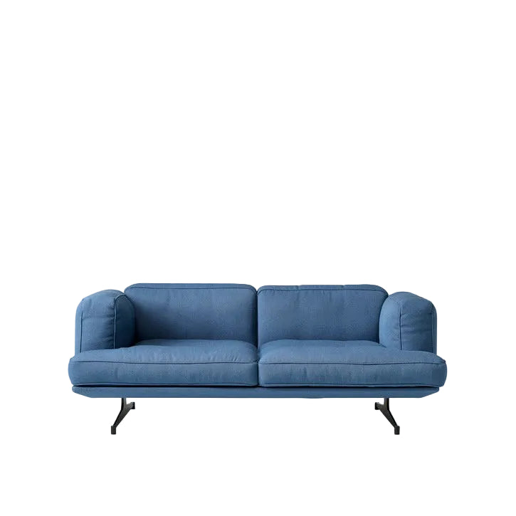 Inland AV22 Sofa - 2 seater - Black legs