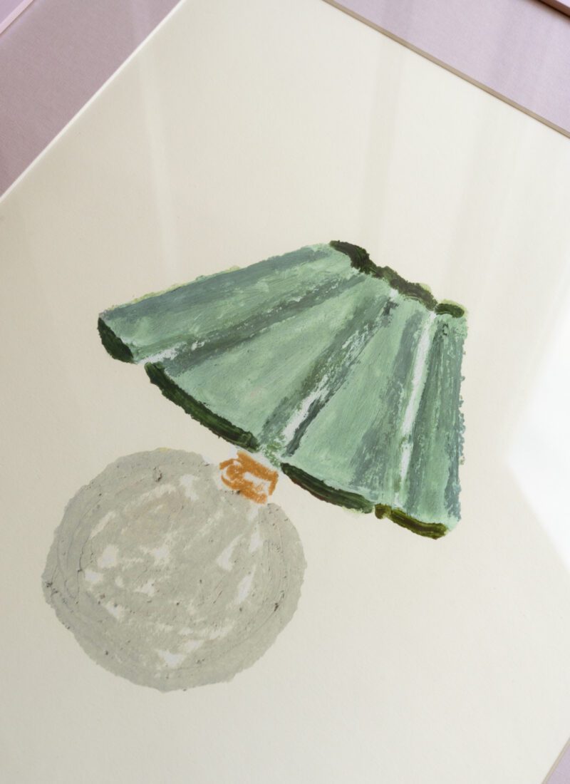 Isabelle Vandeplassche, Lamp 02, Passepartout Lavender, Rama Lavender