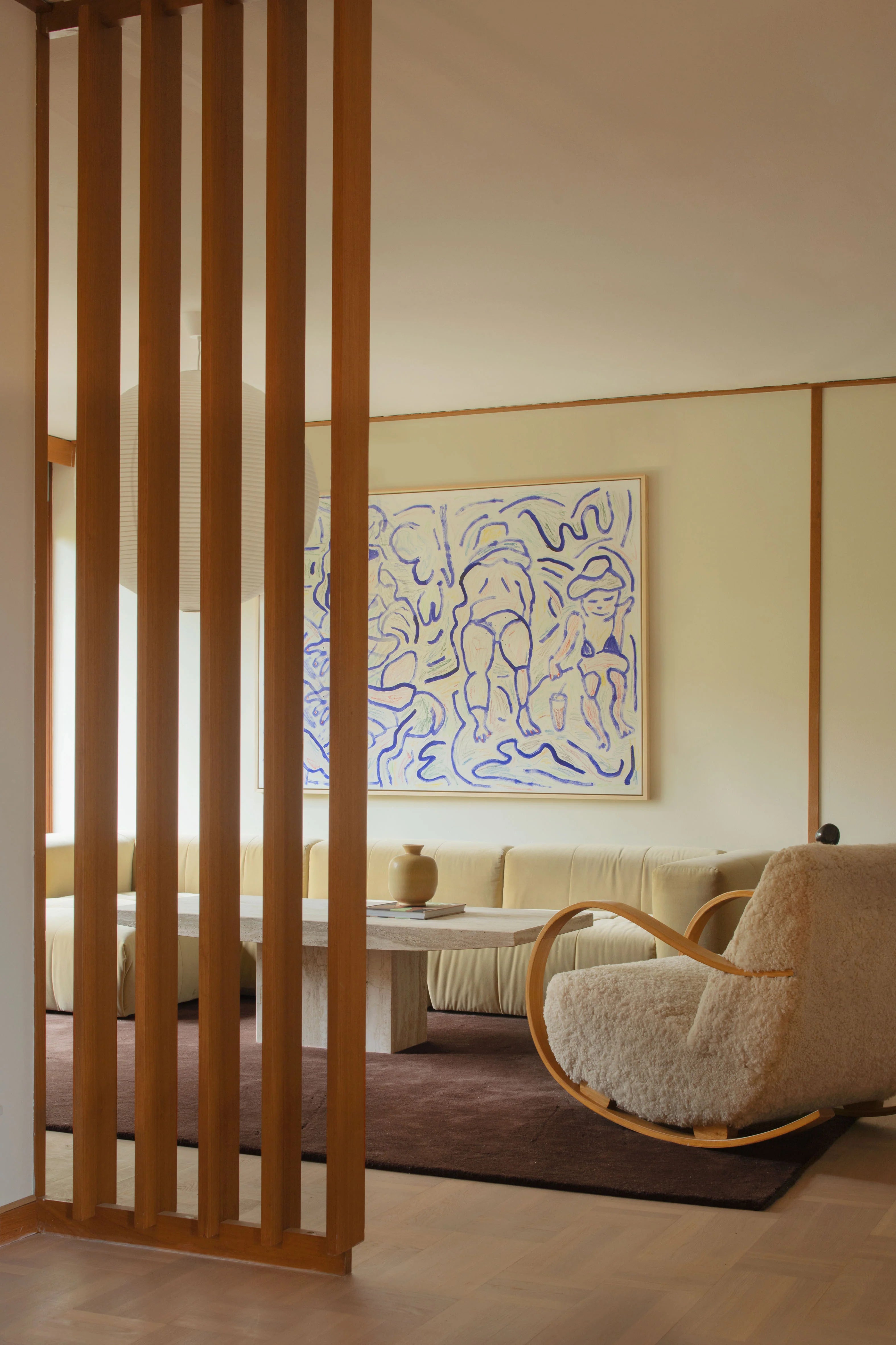 Solid Wool Rug - Chicory Coffee