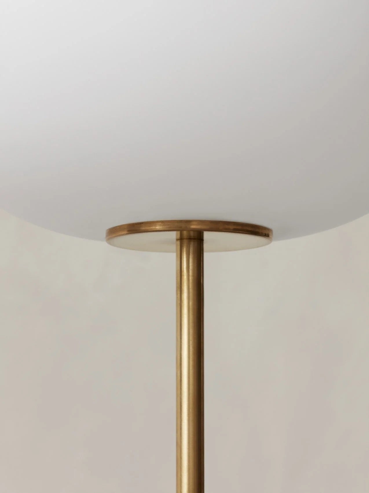 Lampadar JWDA  - Travertin | Brushed Brass