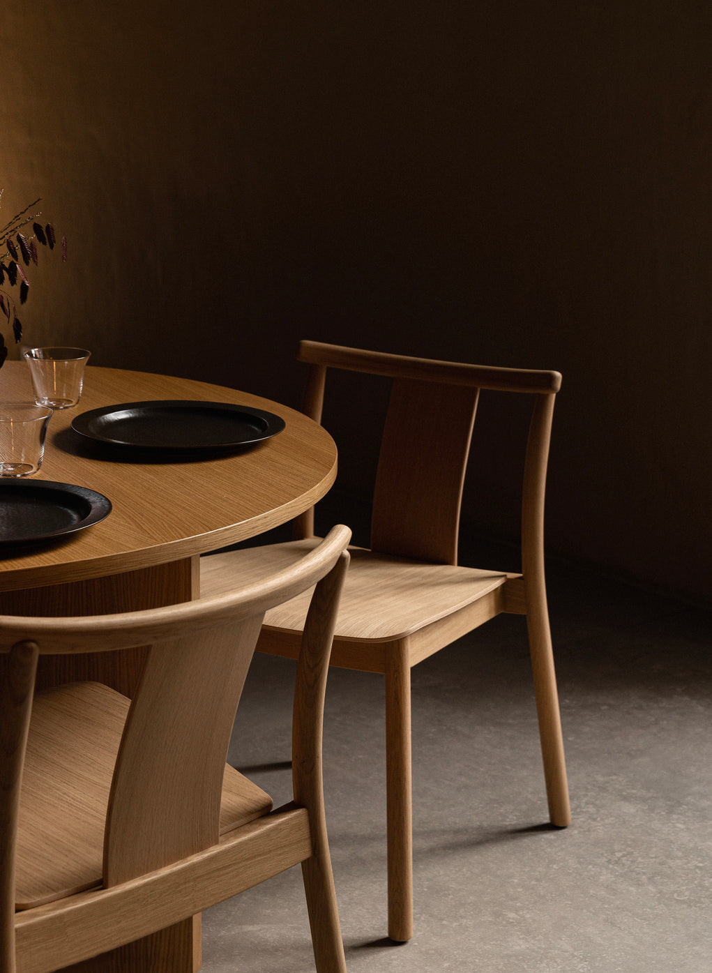Scaun de dining Merkur  - Natural Oak