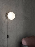 TR Bulb, Table / Wall Lamp - Grey Marble/ Matte