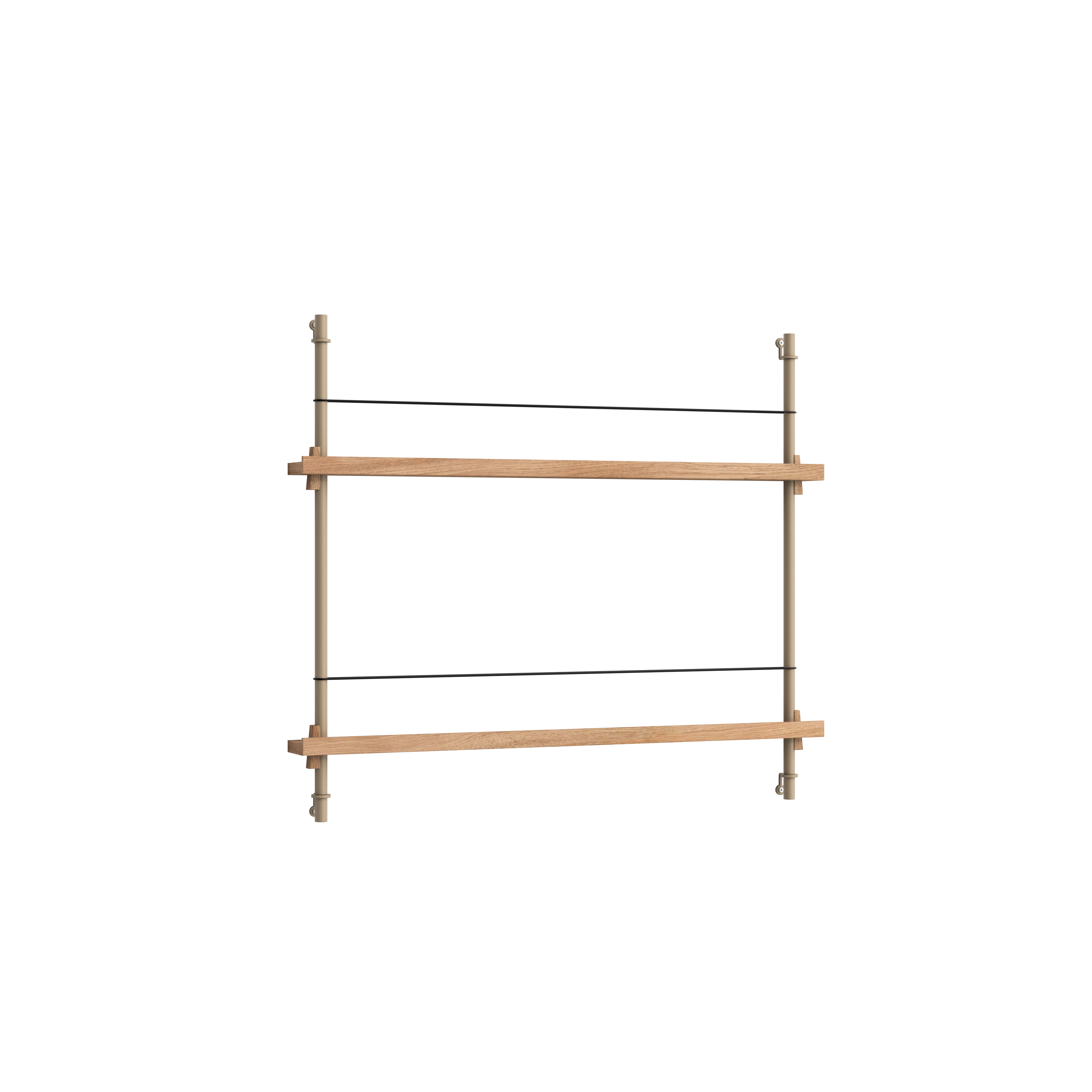 Magazine Shelving –Oak/Warm-Grey- MS.65.1