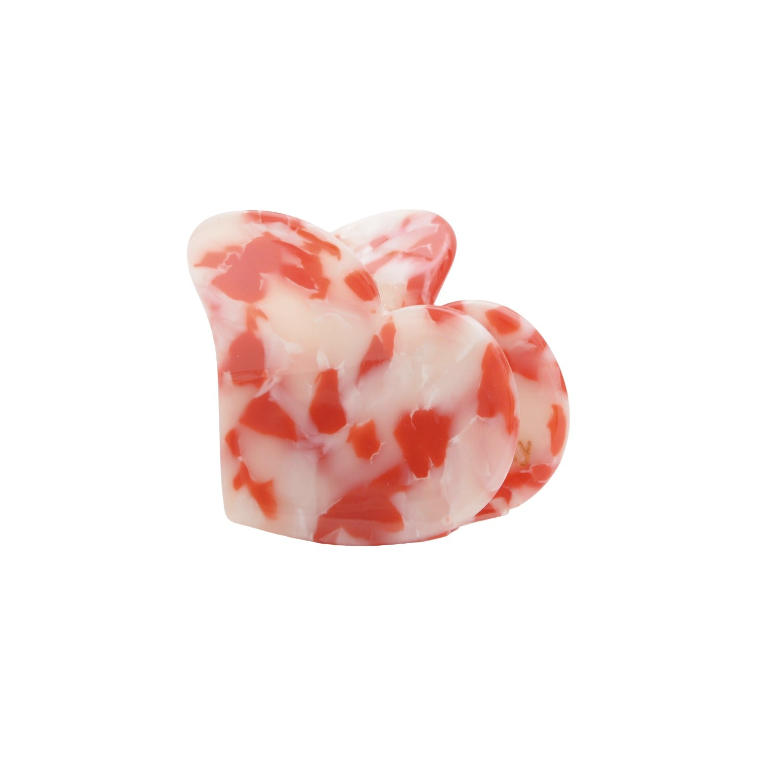 Heart XS Claw - Red Mosaic