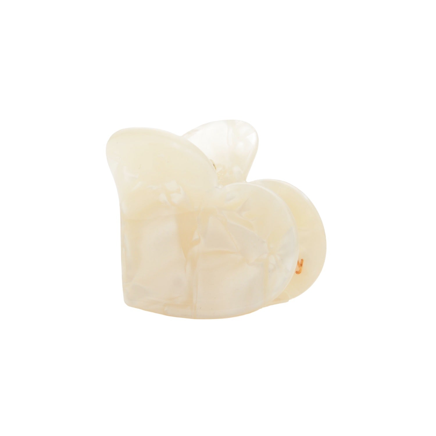 Heart XS Claw - White Pearl