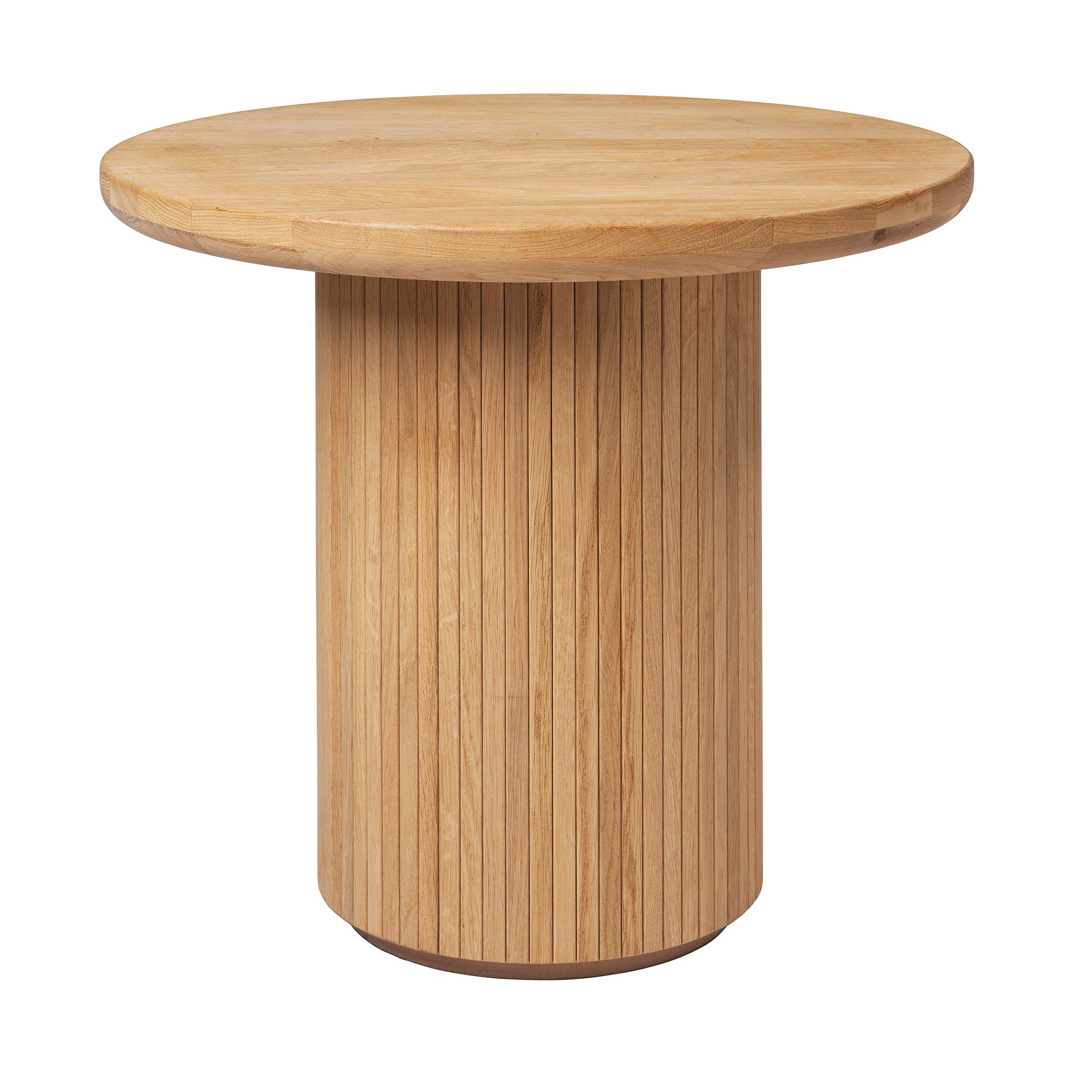 Moon Lounge Table Round - Solid Oak Oiled