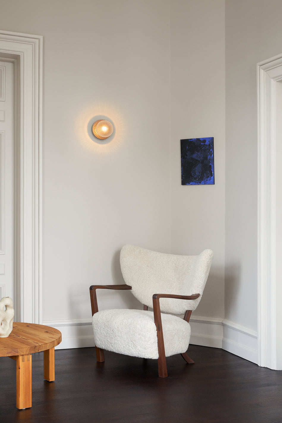 Aplica / Plafoniera Liila 1 -  Dark Bronze - Optic Clear