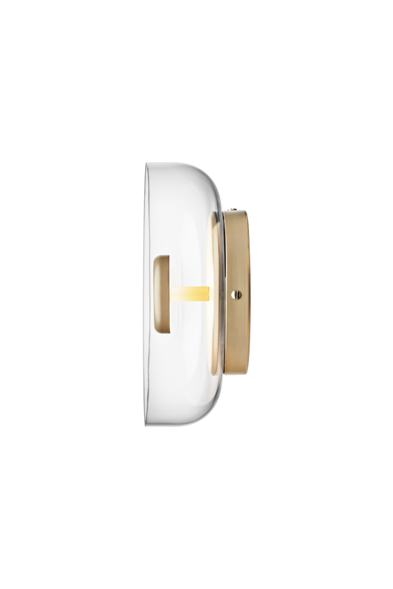 Aplica / Plafoniera Blossi -  Nordic Gold / Clear