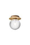 Wall / Ceiling Lamp Liila 1 - Nordic Gold - Optic Clear