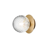 Wall / Ceiling Lamp Liila 1 - Nordic Gold - Optic Clear