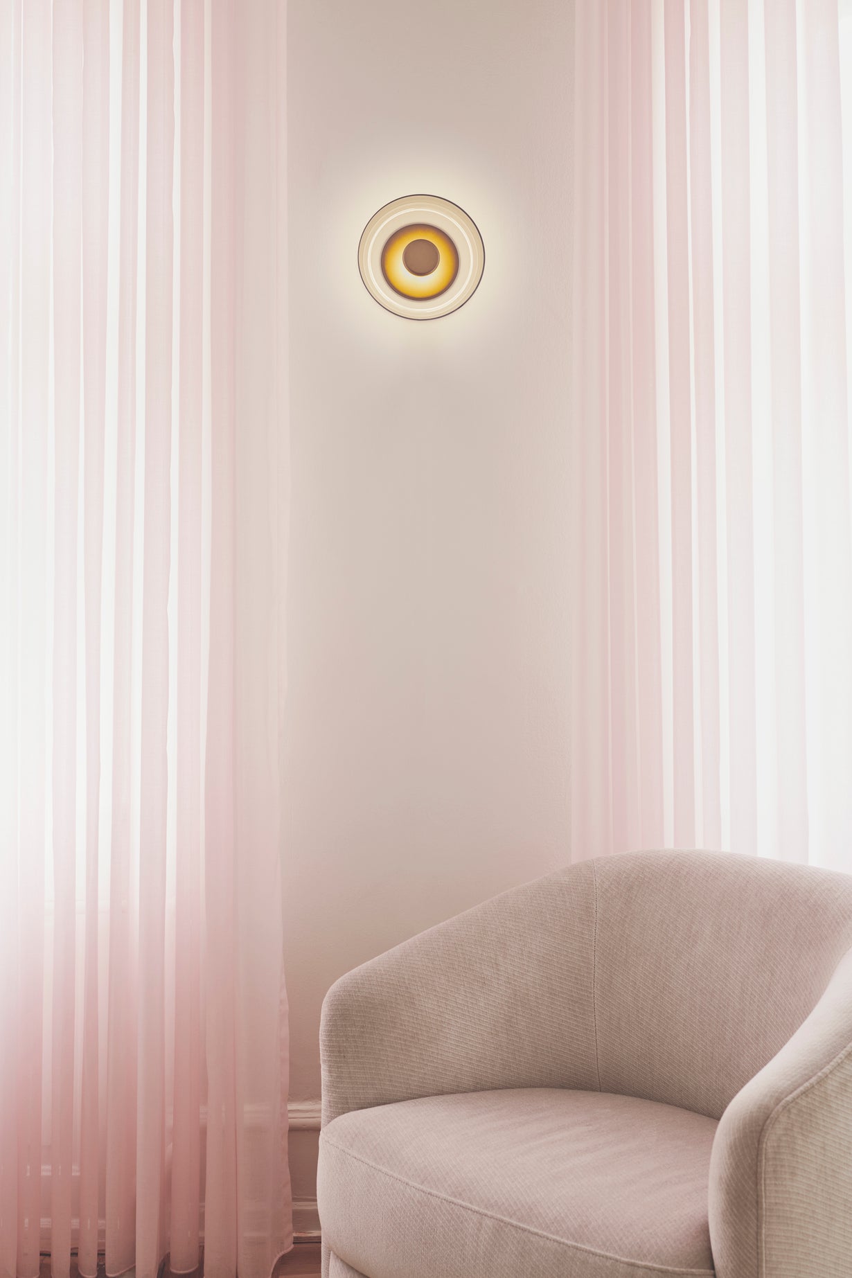 Aplica / Plafoniera Blossi -  Nordic Gold / Clear