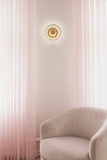 Blossi Wall / Ceiling Lamp - Nordic Gold / Clear