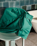 Outline Pyjama Shirt Short Sleeve - Emerald Green