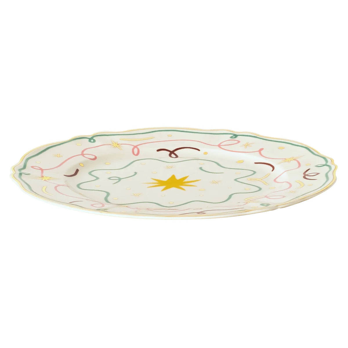 Round Platter Star