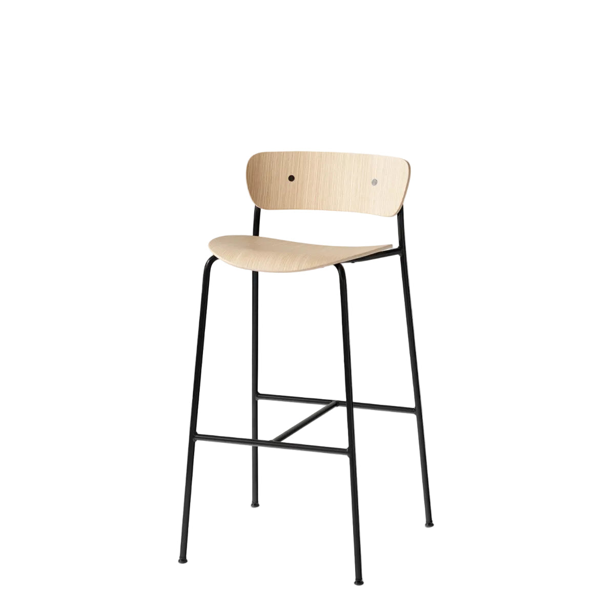 Pavilion AV9 Bar chair - Lacquered Oak