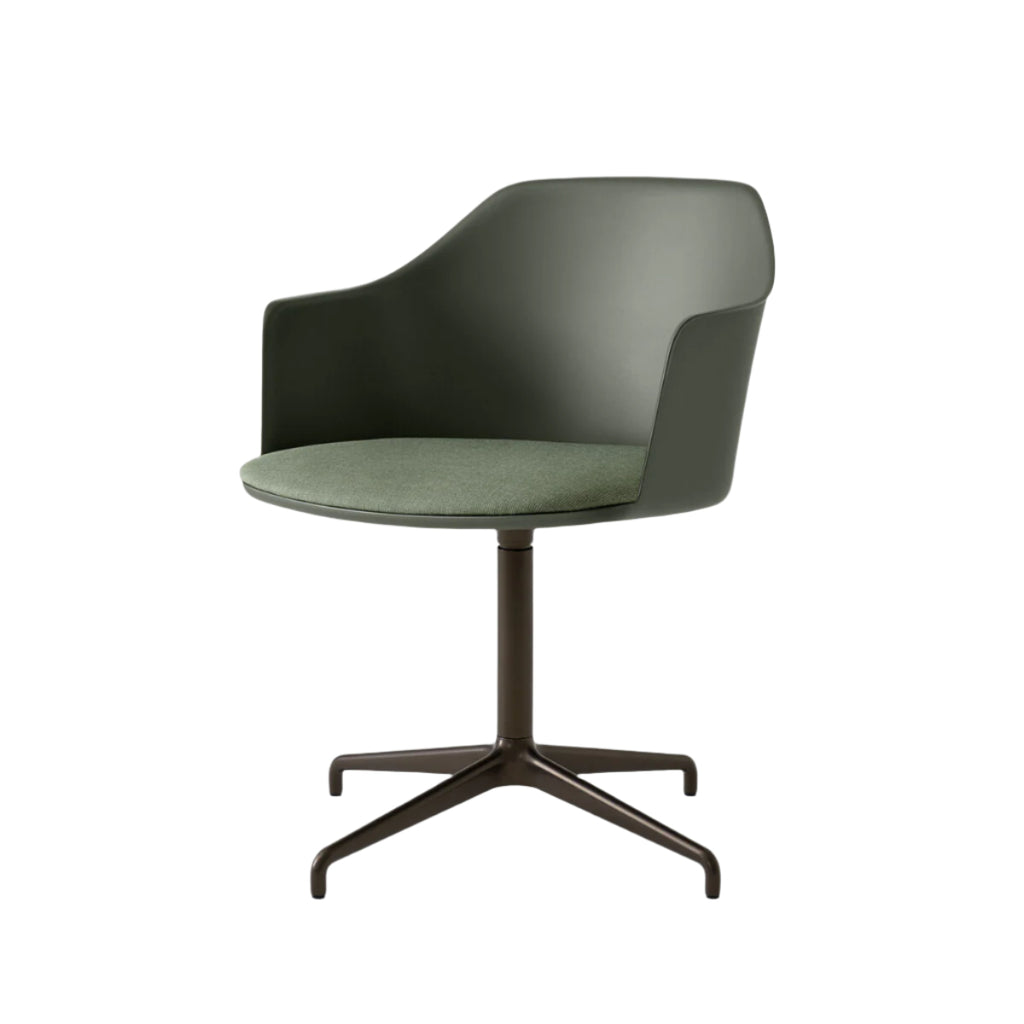 Rely Meeting Chair HW39 - 4-Star Swivel Base - Seat Upholstered