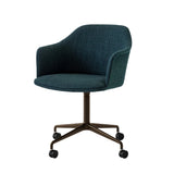 Rely Meeting Chair  HW51 - 4-Star Swivel Base/Castors - Fully Upholstered with Seat Pad
