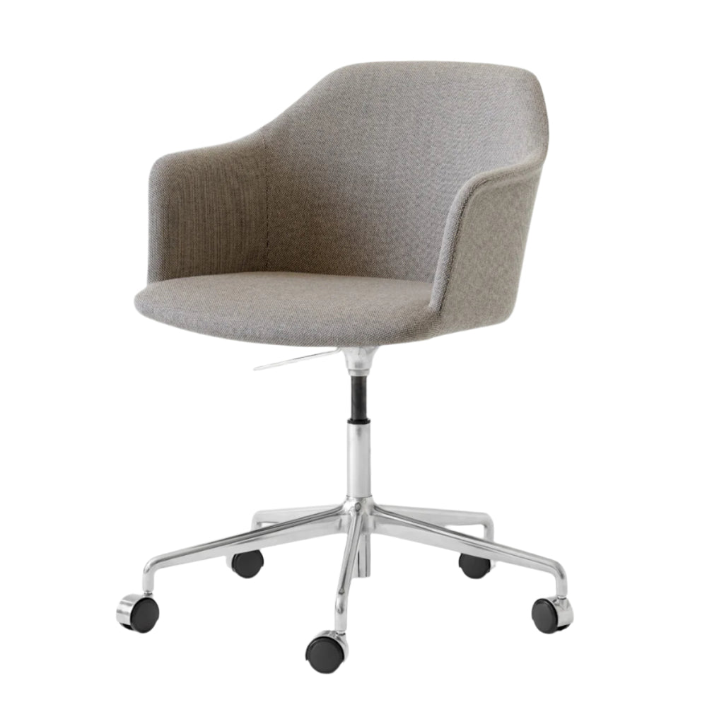 Rely Meeting Chair HW55 - 5-Star Base, Gas lift, Castors - Fully Upholstered